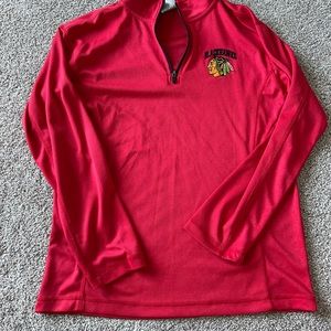 Blackhawks lightweight quarter zip